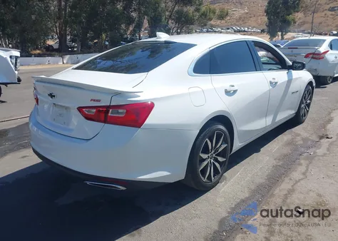 2020 Chevrolet Malibu Fwd Rs из США, поврежденный, VIN 1G1ZG5ST8LF119528